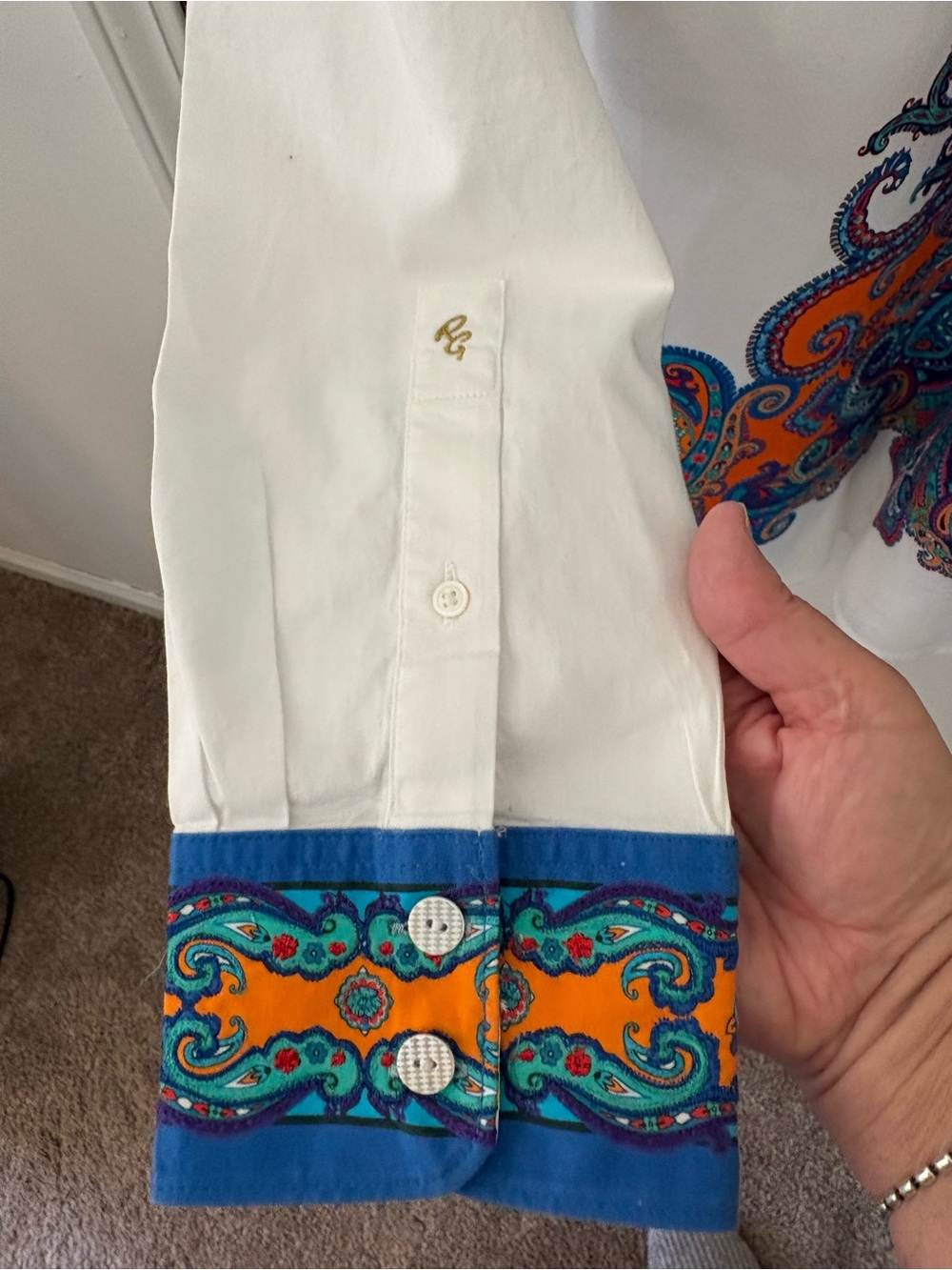 Robert Graham LIMITED EDITION
THE PLEIADES BUTTON DOWN SHIRT. Size XL. - Picture 11 of 17